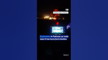 Multiple explosions heard in Pakistan as India takes responsibility | DW News