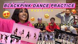 BLACKPINK DANCE PRACTICE REACTION