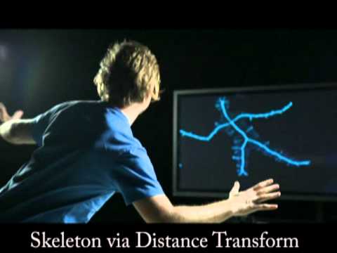 First kinect skeleton tests