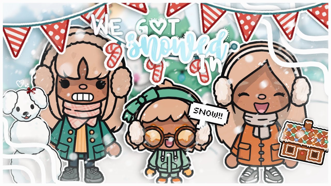 ⋆⁺₊❅We Got *Snowed* In!🌨️❄️ ✩ ₊˚🦌⊹♡||Voiced🎙️ ⊹ ࣪ ˖//Aesthetic Toca Boca Life World 🧣ᴍᴇʀʀʏ ᴄʜʀɪsᴛᴍᴀs