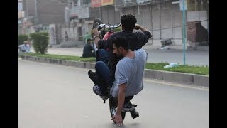 Pakistan Wheeling New Video 2017 || John Arslan King Heavy Wheelie - Pakistan Wheeling