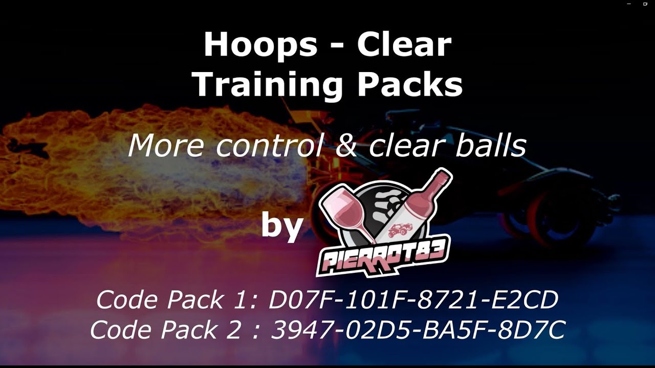 Hoops - Clear control training packs