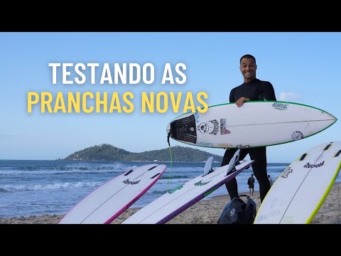 TESTANDO PRANCHAS NOVAS// ALTAS EM FRENTE DE CASA!!