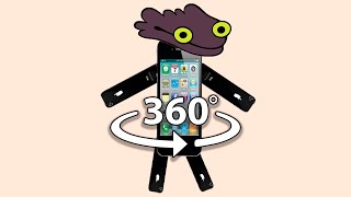 360º VR Driftveil City - Pokémon | Toothless (Marimba Ringtone)