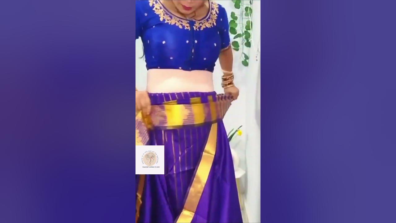 How to look slim and tall in saree Short height girls should wear