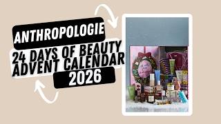 Anthropologie 24 Days of Beauty Advent Calendar 2026
