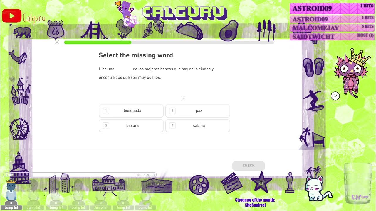 Duolingo Spanish Checkpoint 5, In town YouTube