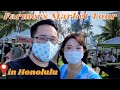 EXPLORE HONOLULU FARMERS MARKET! Food Tour || Eating Local Business Food and Review!