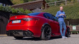 Getting Coffee In The NEW Alfa Romeo GTA!