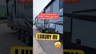 Luxury RV living #rv #rvliving #rvlifestyle #camping #rvlife #home #luxury #homerenovation