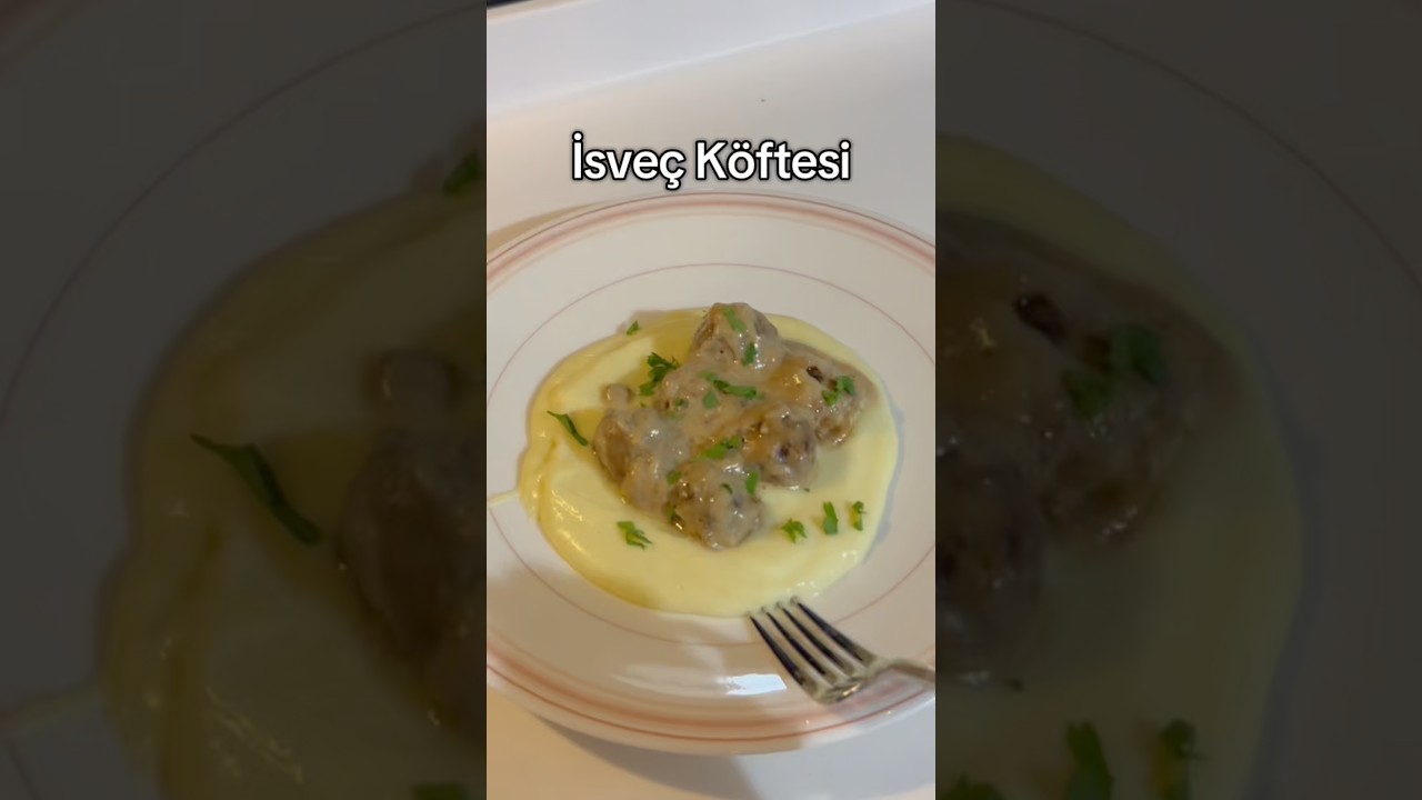 İSVEÇ KÖFTE #yemektarifleri #davetsofrası #kremalıköfte #isveçköftesi