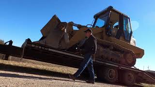 Moving my Cat 953C loader