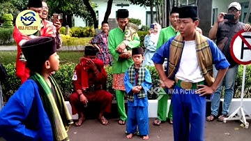 LUCU BANGET PALANG PINTU PERNIKAHAN BETAWI ||  DUEL BOCAH LUCU AJI vs PA