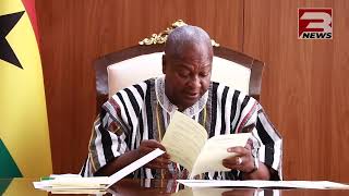 President Mahama Signs 10 Bills Into Law