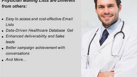 Physician Mailing lists
