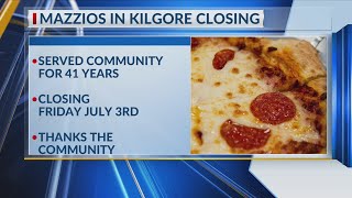 Mazzio's in Kilgore serves its last slice after 41 years of business