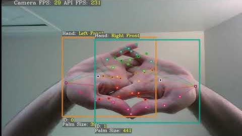 Instantaneous Overlapped Hands Tracking