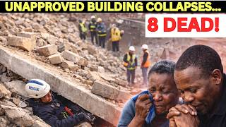 Joburg Disaster Unapproved Building Collapses  8 Dead