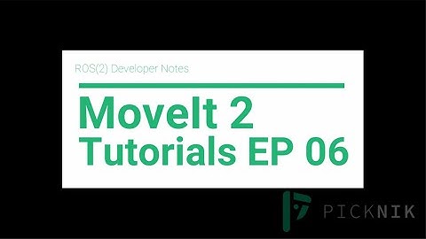 MoveIt 2 Tutorials Ep 06 - MoveIt 2 on Foxy Quickstart with Rviz