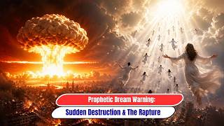 Prophetic Dream Warning: Sudden Destruction & The Rapture — Be Ready!