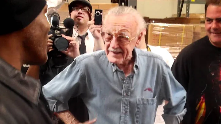Mike Tyson & Stan Lee seeing each other after many...
