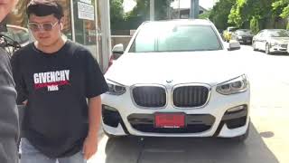 BMW X3 ฟิล์มใสกันรอยสีรถ