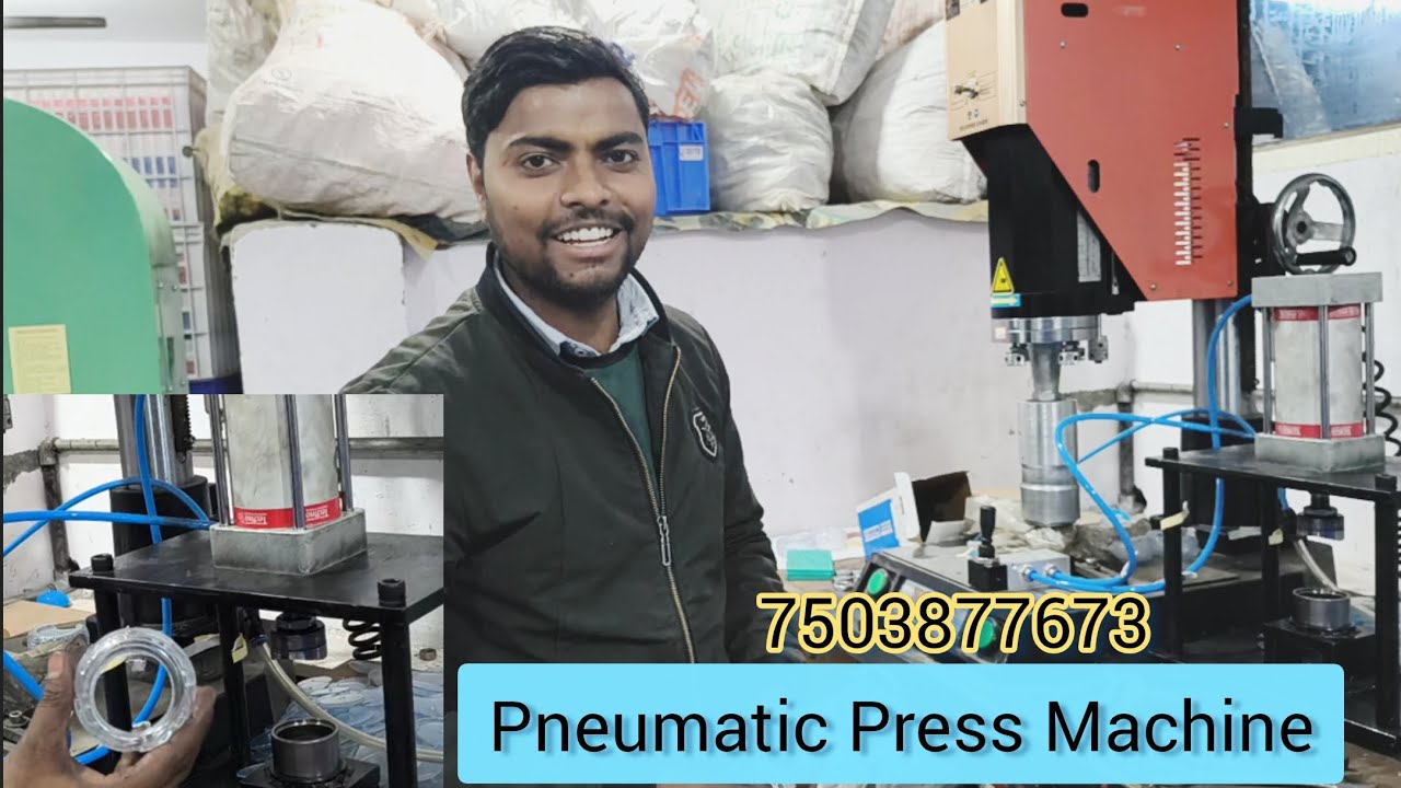 Pneumatic Press Machine | air pressure machine | hand lever valve 