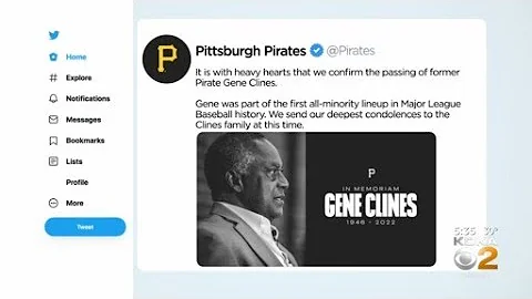 Former Pirate Gene Clines, World Series Winner And...