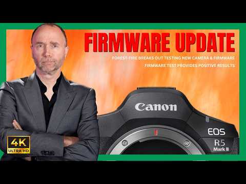 Canon R5 II Autofocus Showdown... Then the Forest Caught Fire