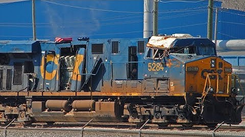 CSX 5284 gets……
