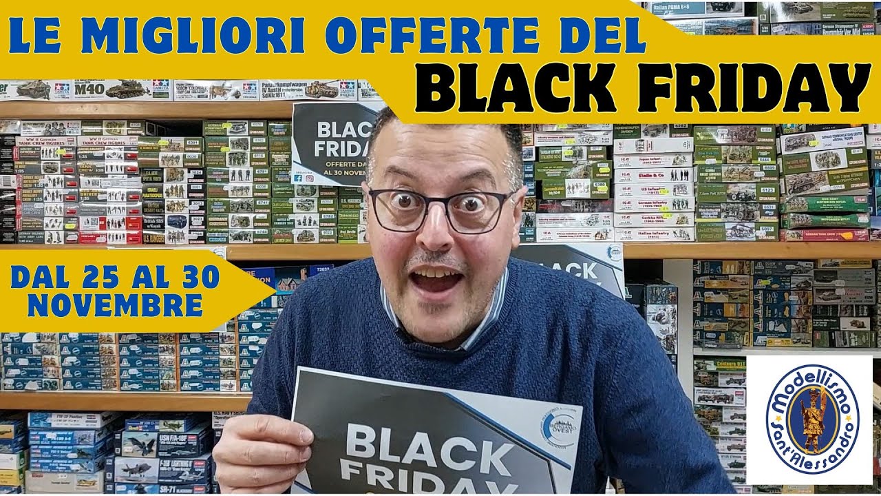 LE MIGLIORI OFFERTE DEL BLACK FRIDAY - YouTube