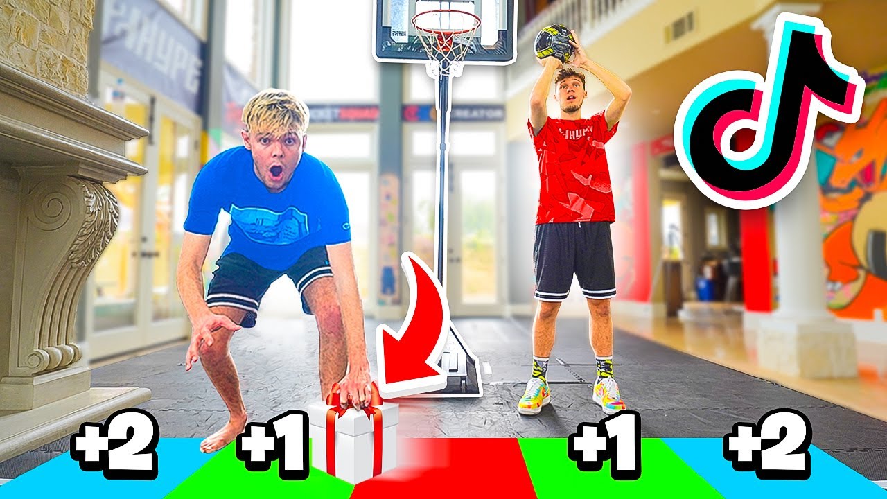 Пройдите баскетбольный челлендж TikTok = выиграйте приз!