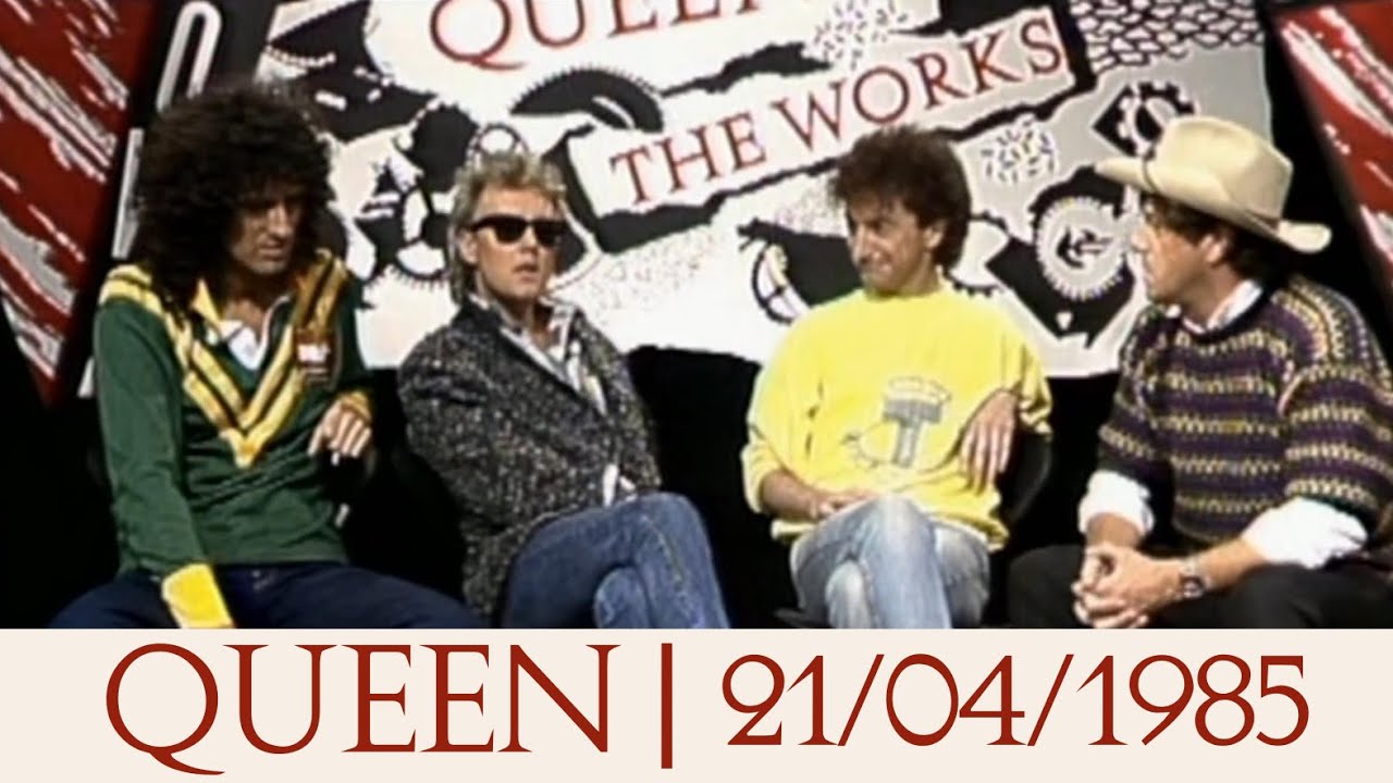 📼 Queen em entrevista na Austrália 21/04/1985 (PT-PT)