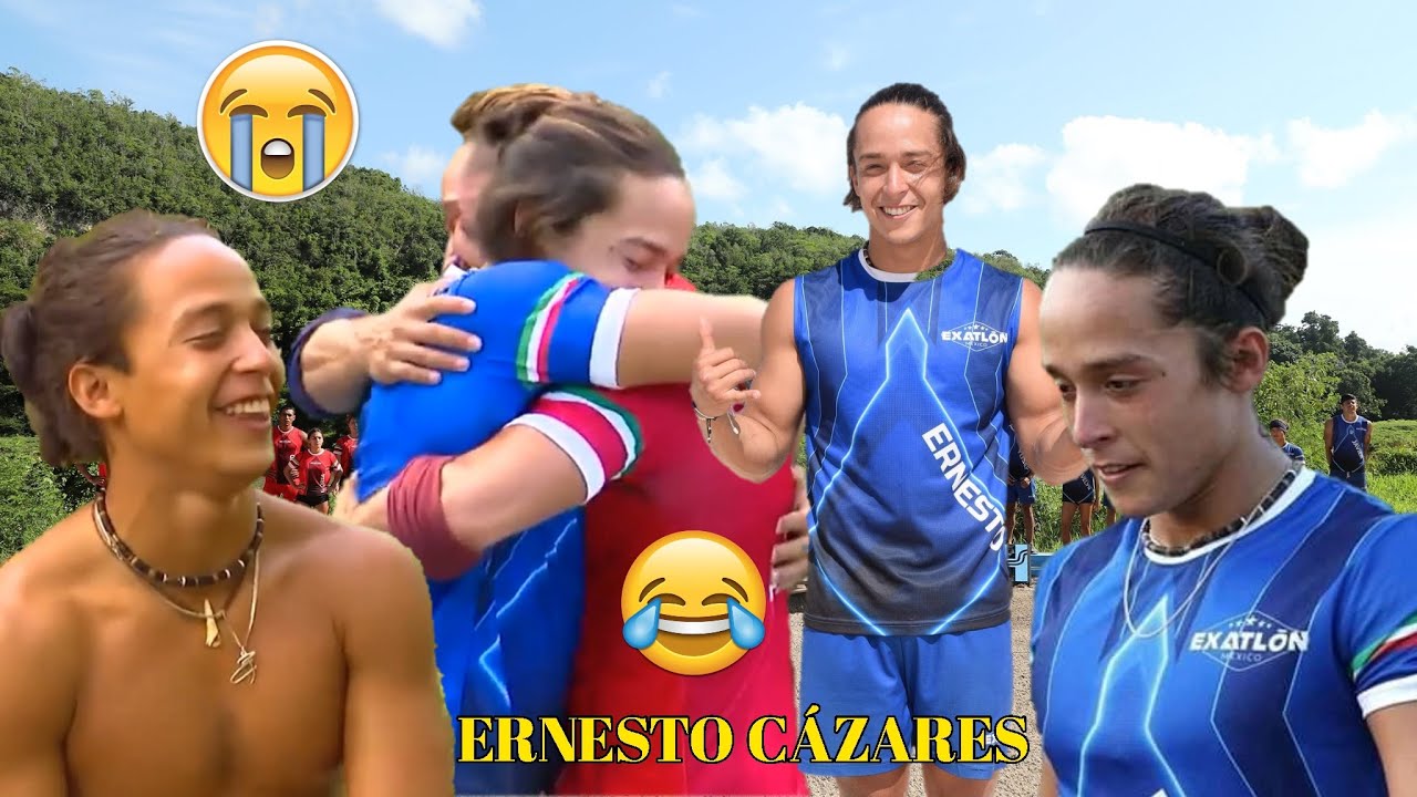 ERNESTO CÁZARES - MOMENTOS GRACIOSOS DE EXATLÓN MÉXICO TITANES VS HÉROES