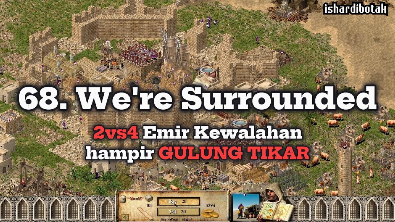 Surrounded Gameplay Stronghold Crusader HD - We're Surrounded (Trail/Mission 68) - Gameplay ...