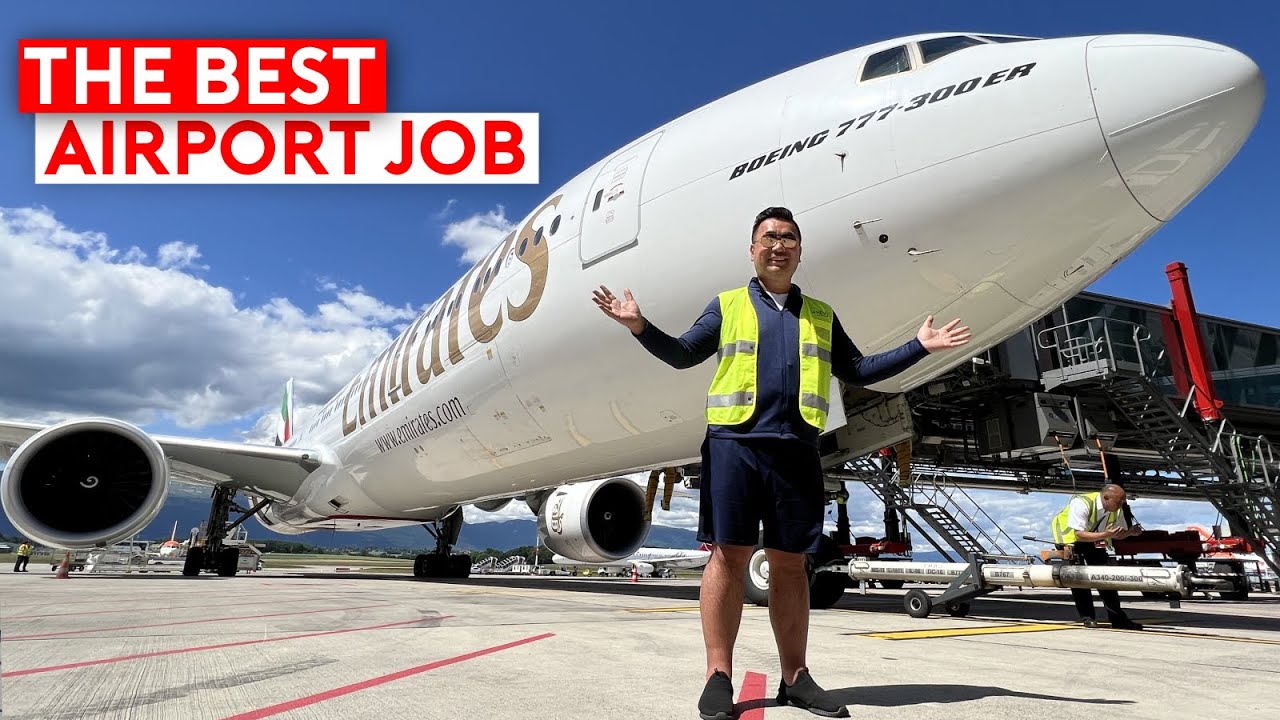 The Best Airport Job A Day at Geneva Airport + Flight to Mont Blanc