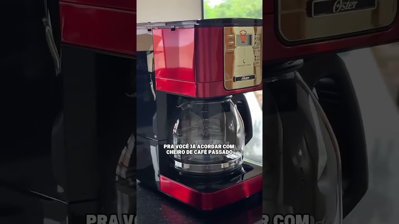 Acordar com cheirinho de café pronto ☕😍 #cafedamanha #oster #praticidade