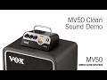 Гітарний підсилювач VOX MV50-CL-SET