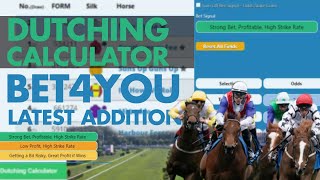 Bet4you Latest Addition - Dutch Calculator Bet4you Latest Addition - Dutch Calculator