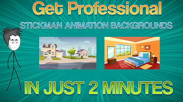 How to get professional stickman background like Wasif  Sapro Eon in 2 minutes