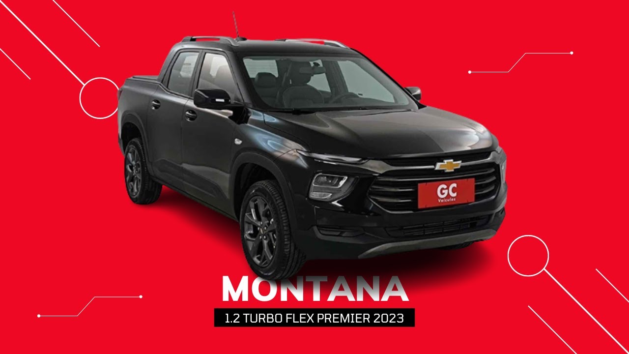 Montana 1.2 Turbo Premier 2023 - 0km documentada - Pronta Entrega - YouTube