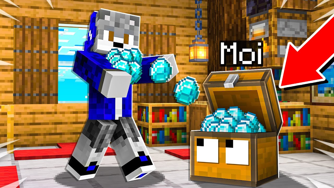 5 FAÇONS DE VOLER DU DIAMANT DANS MINECRAFT !