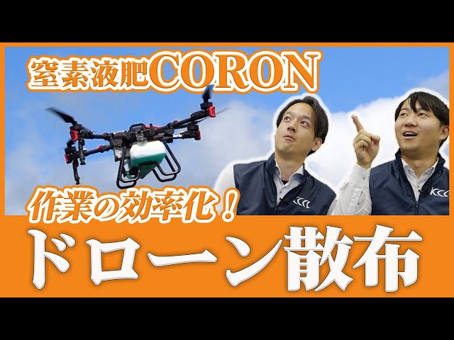 【高温対策】夏の追肥をドローンで効率化！ドローンで散布可能な肥料2選！