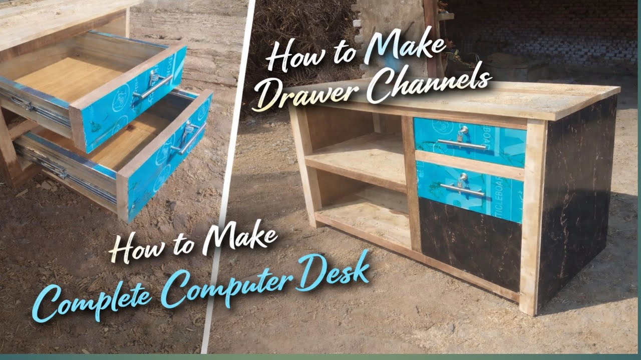 Method of channeling and fitting the drawer 