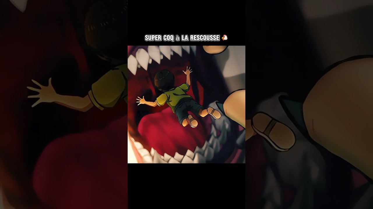 Un Coq Super Hero 🐔| Rooster Fighter | #anime #animeedit #shorts