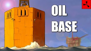 How I Built a Floating Ocean Fortress in Official Rust..