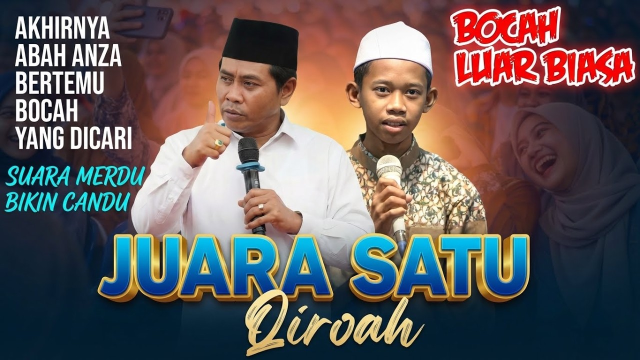 Mayaallah ..!! Hafidz Qur'an Suara Merdu Mirip muammar Za || Abah anza terpesona suara merdunya