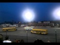 School bus figure 8 race