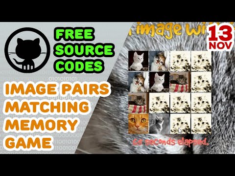Free Source Codes - Kitten Faces : HTML5 Image Pair Matching Game