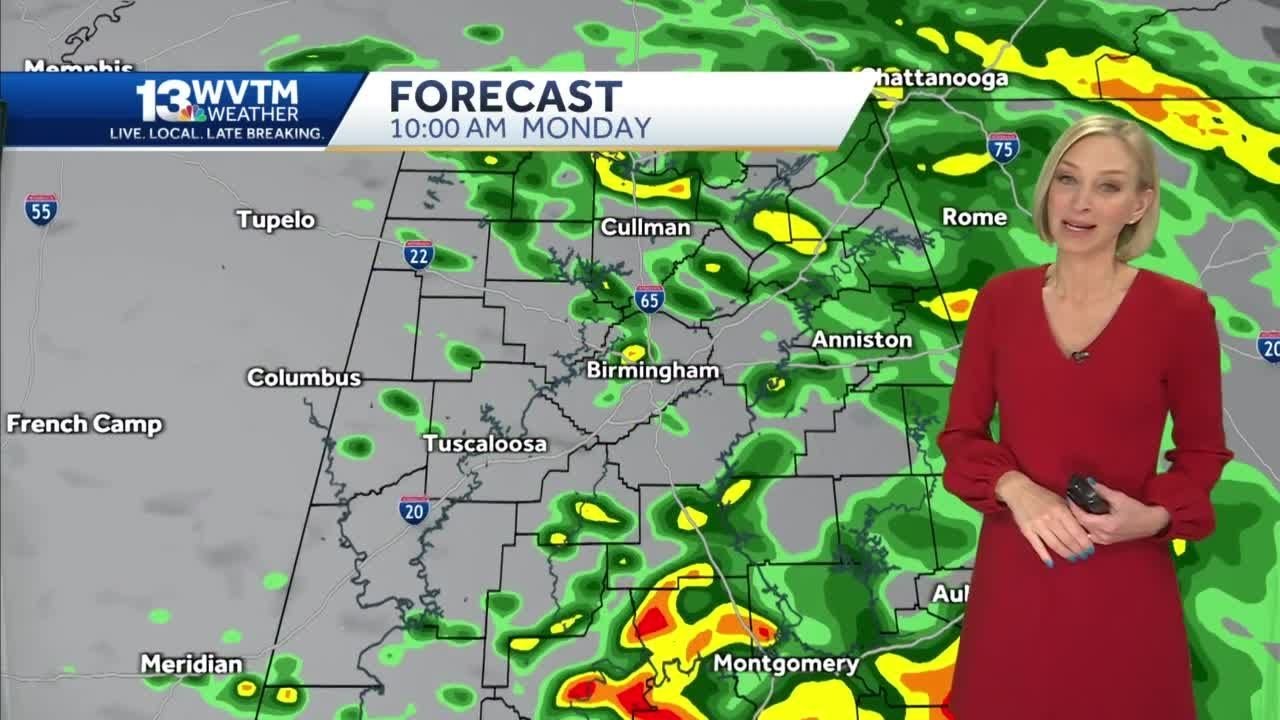 Rain and storms return late tonight - YouTube